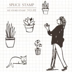 MU My Story Clear Stamp Set no. 02