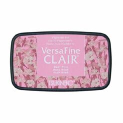Tsukineko VersaFine Clair Pigment Ink - Baby Pink (NEW colour)