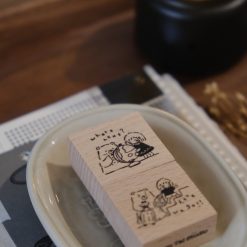 CHECK PRICE Eileen Tai Bear & Girl Travelling Rubber Stamp