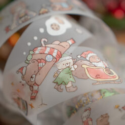 Sho Little Happiness Beary Christmas PET Tape