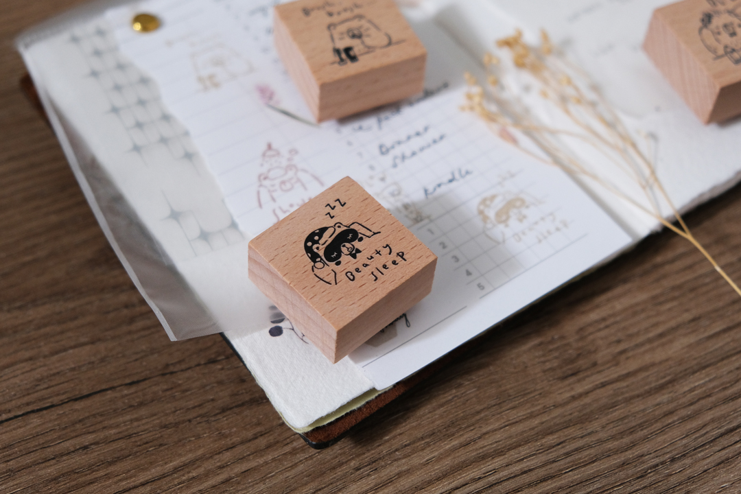 Eileen Tai Beary Ordinary Days II Rubber Stamps