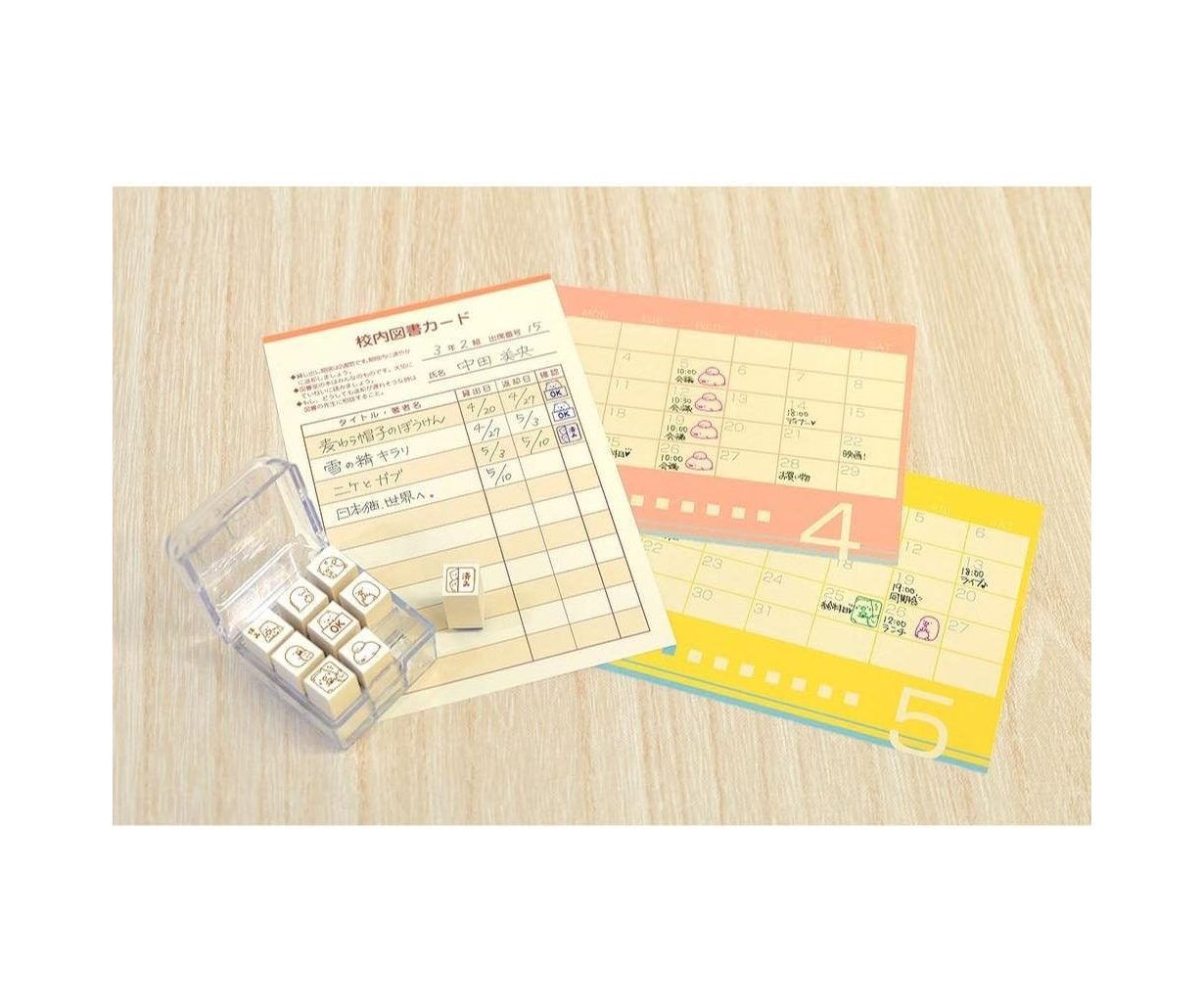 Beverly Sumikko Gurashi Check Mini Stamp Set