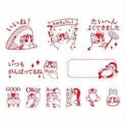 Beverly x Mofusand Wooden Stamp Set