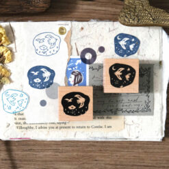 Eileen Tai Rubber Stamps "Birds Day & Night"