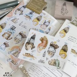 Black Milk Project Mini Stickers - Cat Stack