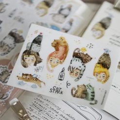 Black Milk Project Mini Stickers - Cat Stack