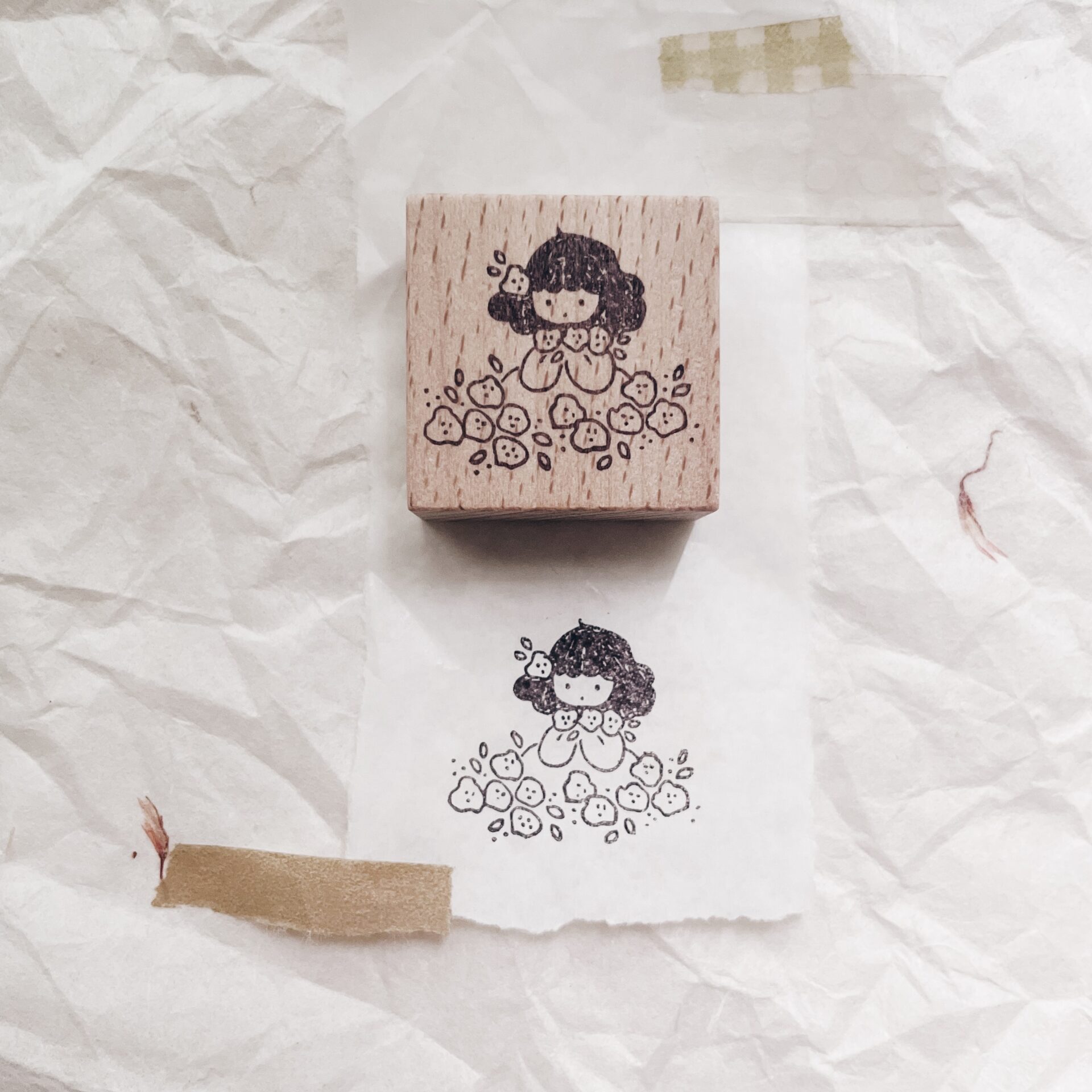 Ms Bulat "A Blooming Life" Rubber Stamps