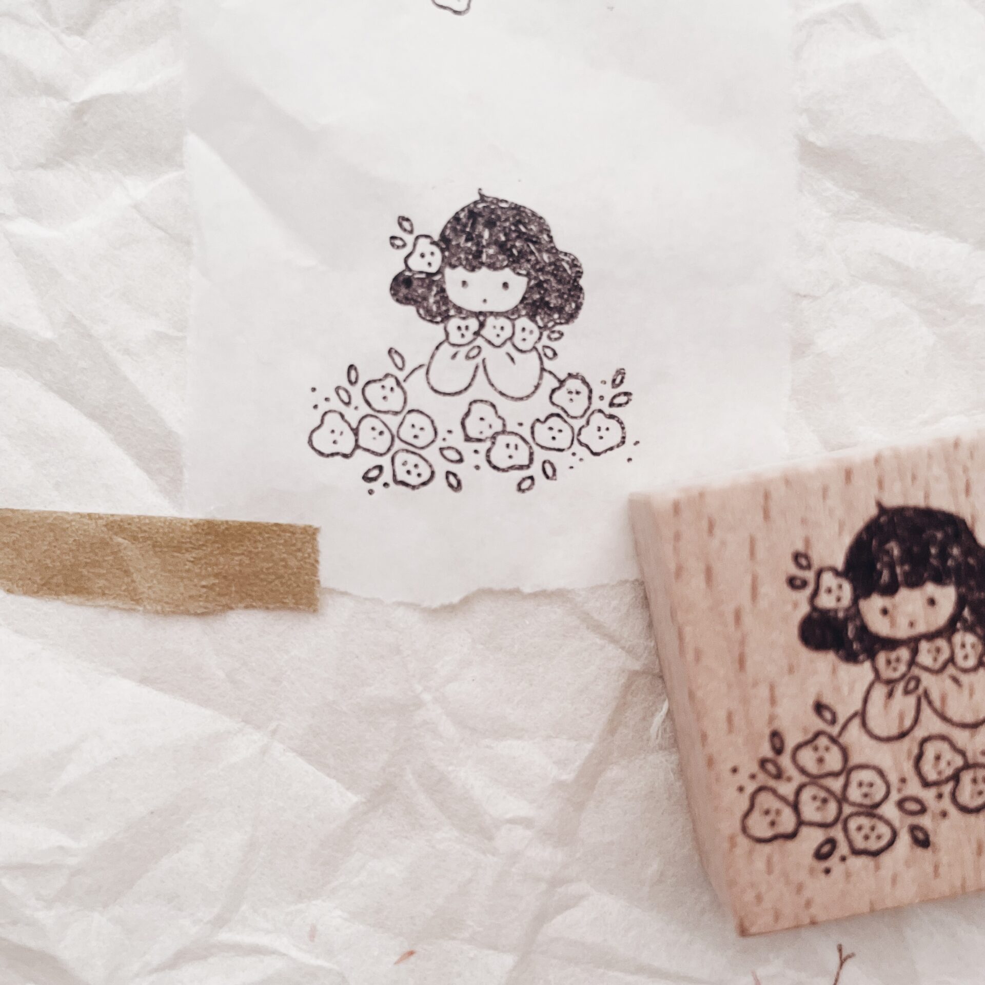 Ms Bulat "A Blooming Life" Rubber Stamps
