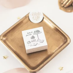 Blinks of Life Rubber Stamp - Books & Journals