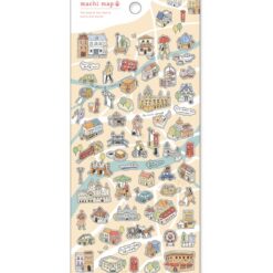 Mind Wave Machi Map Stickers (6 designs)