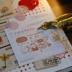Eileen Tai Bear & Girl Buy or Bye Rubber Stamp