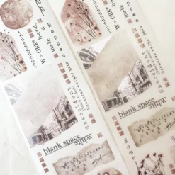 Journal Pages Tape - To Be Continuous (washi and PET)