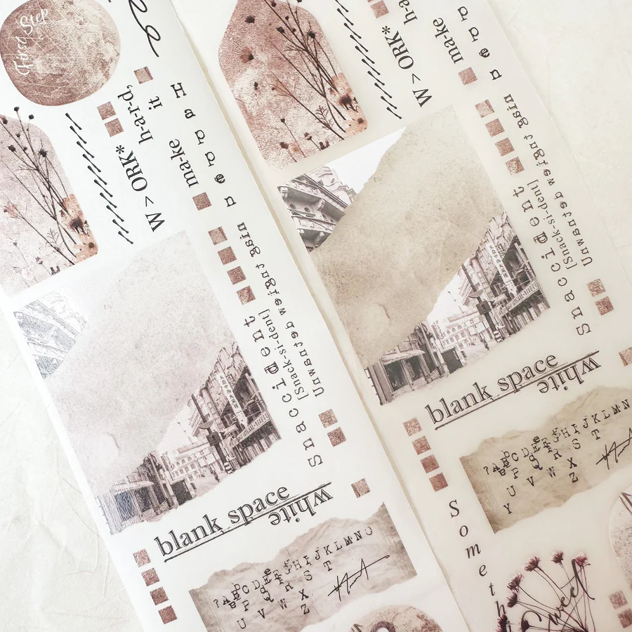 Journal Pages Tape - To Be Continuous (washi and PET)
