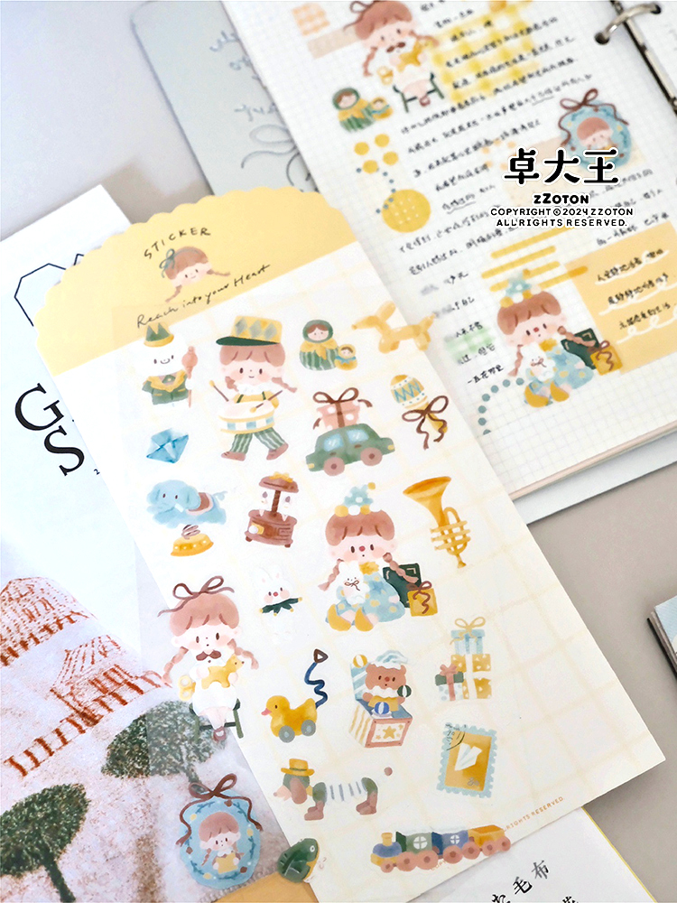 Molinta Sticker Sheets - Retro - Image 2
