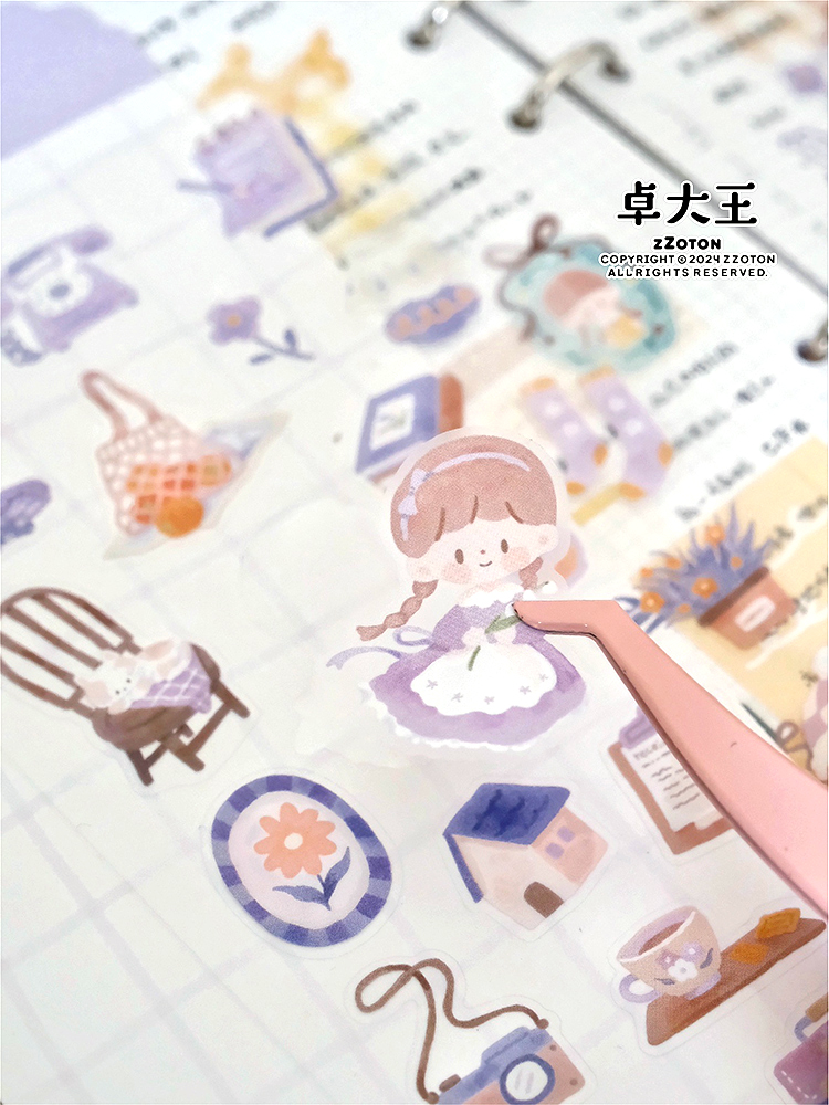 Molinta Sticker Sheets - Retro - Image 6