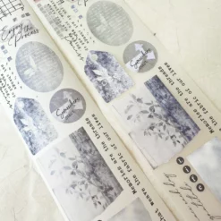 Journal Pages Tape - To Be Continuous (washi and PET)