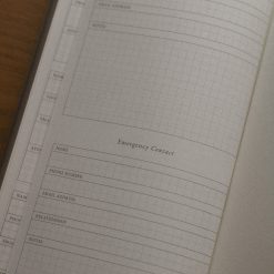 Faded Chronicle 2027 All-in-one Planner TN Standard Size