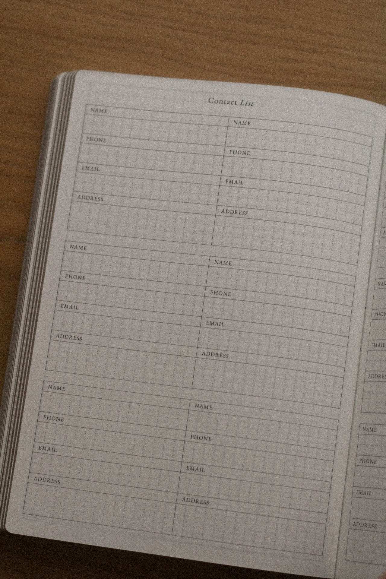 Faded Chronicle 2027 B6 Compact Planner