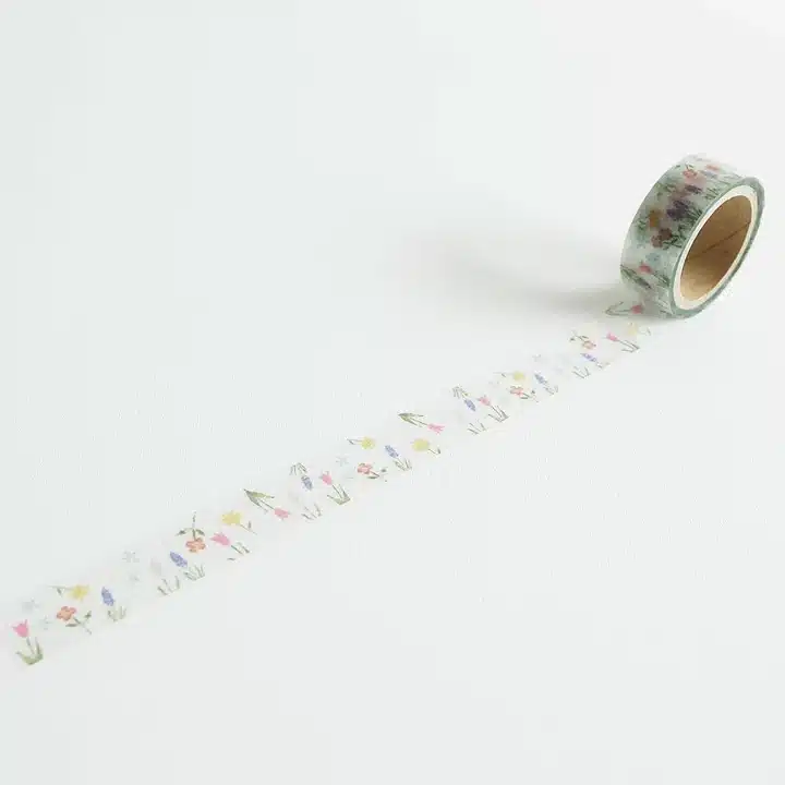 Yohaku Clear Tape 011 - Bouquet