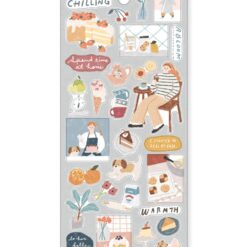 Mind Wave Just Chilling Stickers (6 designs)