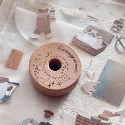 Nove a.round 3 Rubber Stamps (3 designs)