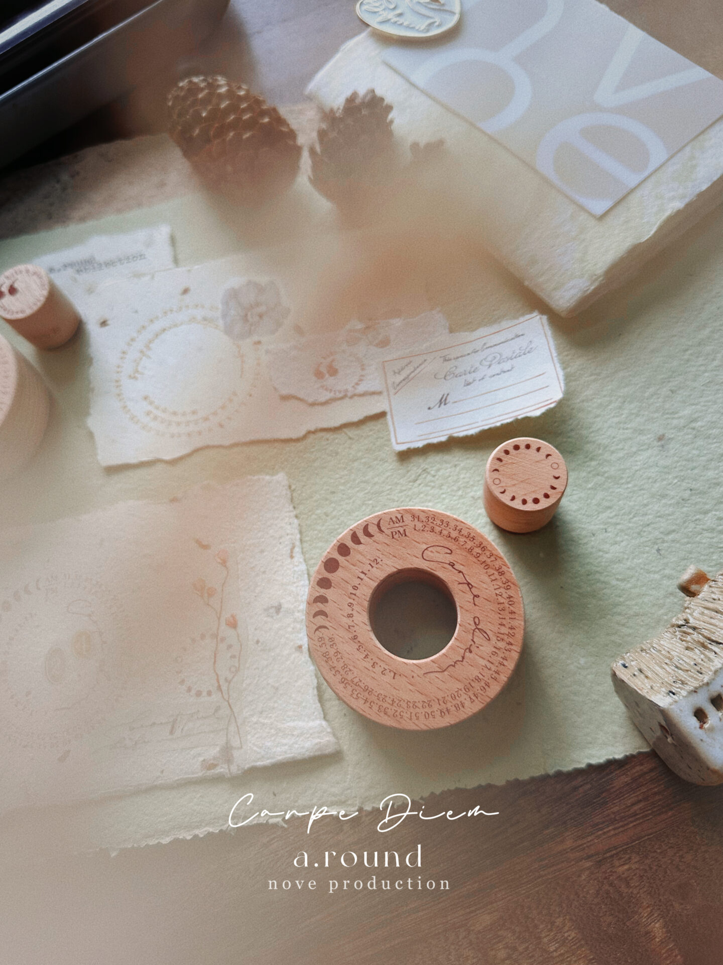 Nove Rubber Stamps - a.round Collection
