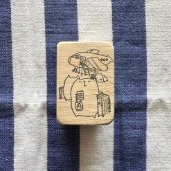 Catdoo Rubber Stamp - Boarding Now - Image 2
