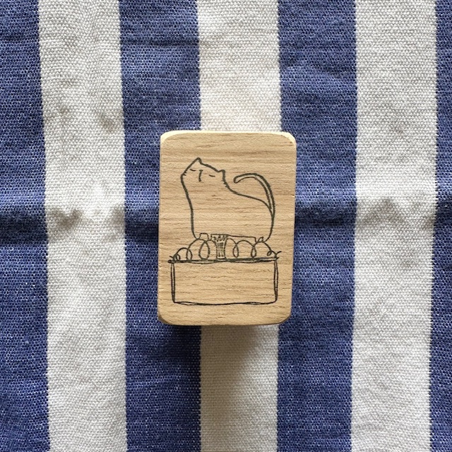 Catdoo Rubber Stamp - Cat Street Label - Image 2
