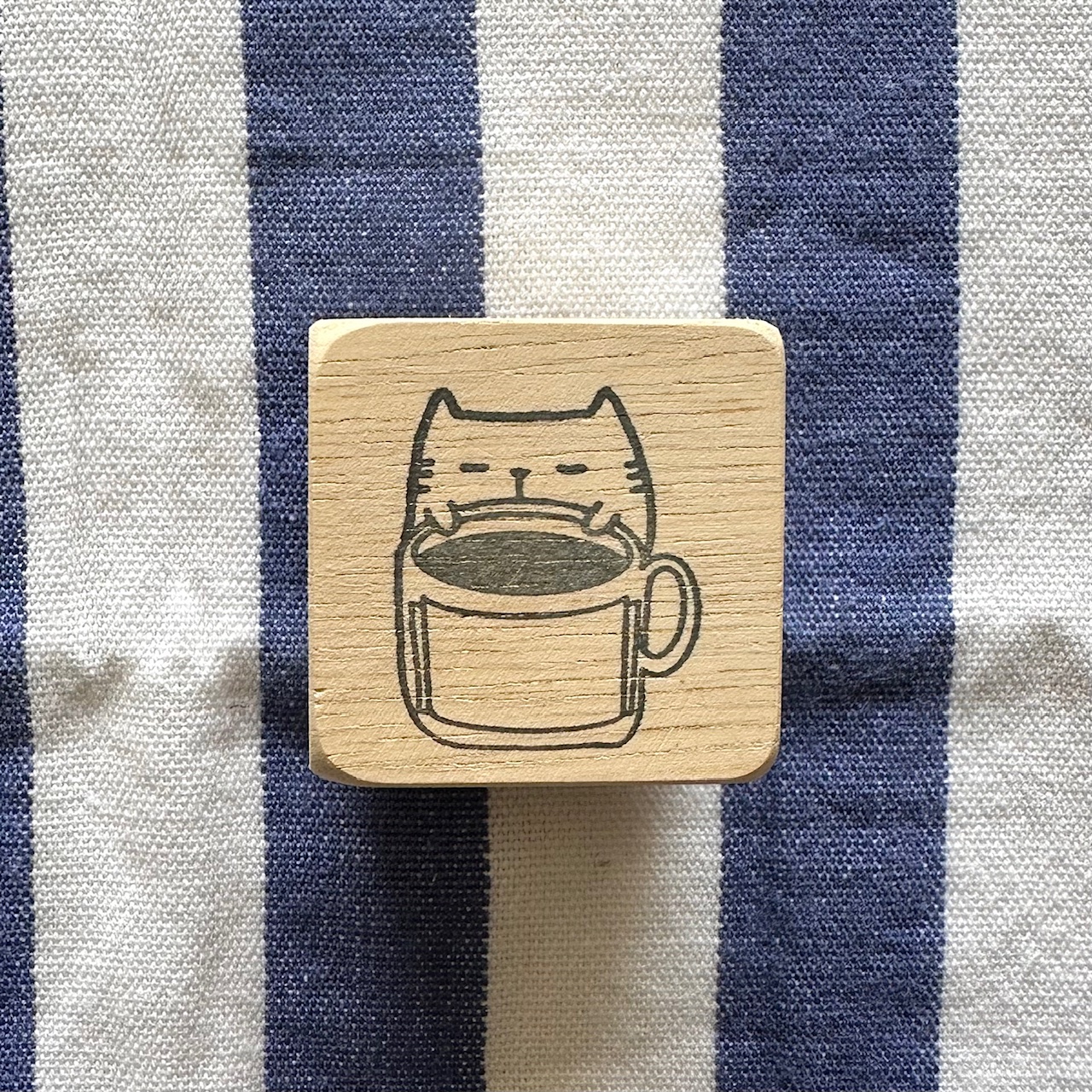 Catdoo Rubber Stamp - Coffee Label - Image 2