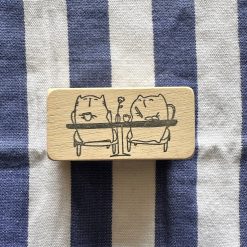 Catdoo Rubber Stamp - Coffeelah - Image 2