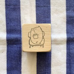 Catdoo Rubber Stamp - Enjoy My Coffee - Image 2
