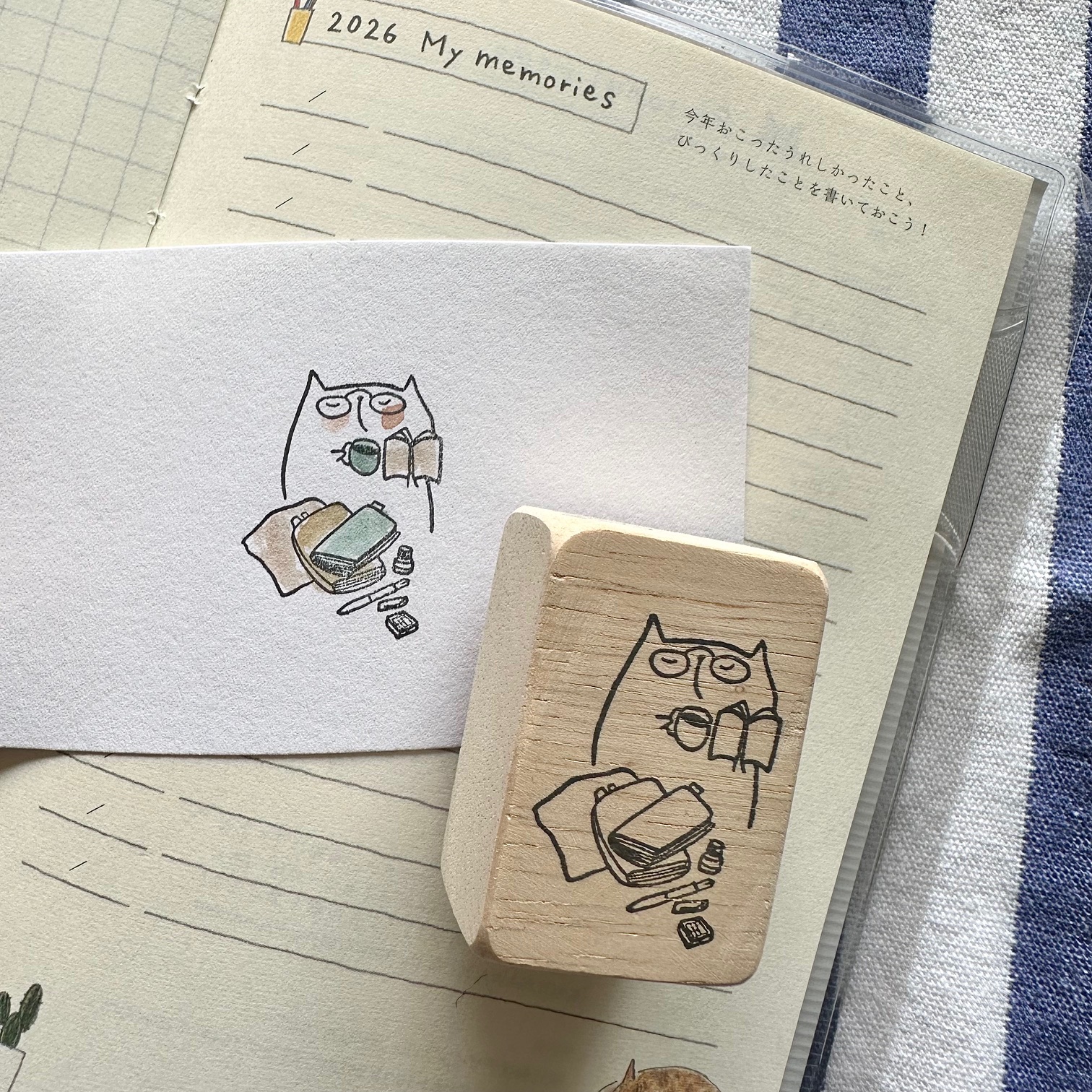 Catdoo Rubber Stamp - Journaling
