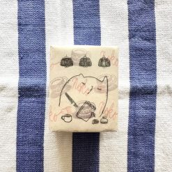 Catdoo Rubber Stamp - Keep Writing W Fountain Pen - Image 2