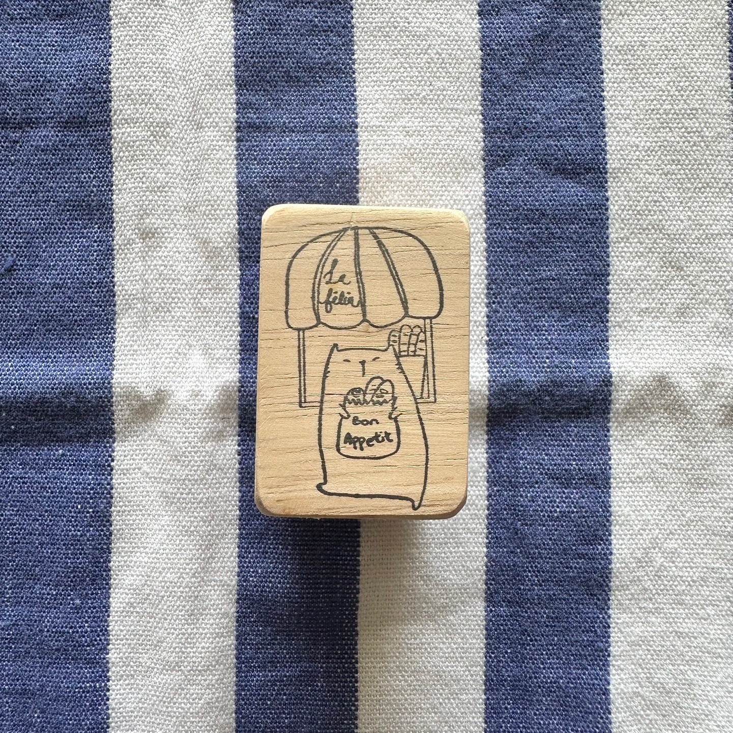Catdoo Rubber Stamp - La Feline - Image 2