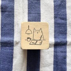 Catdoo Rubber Stamp - Midnight Catligraphy - Image 2