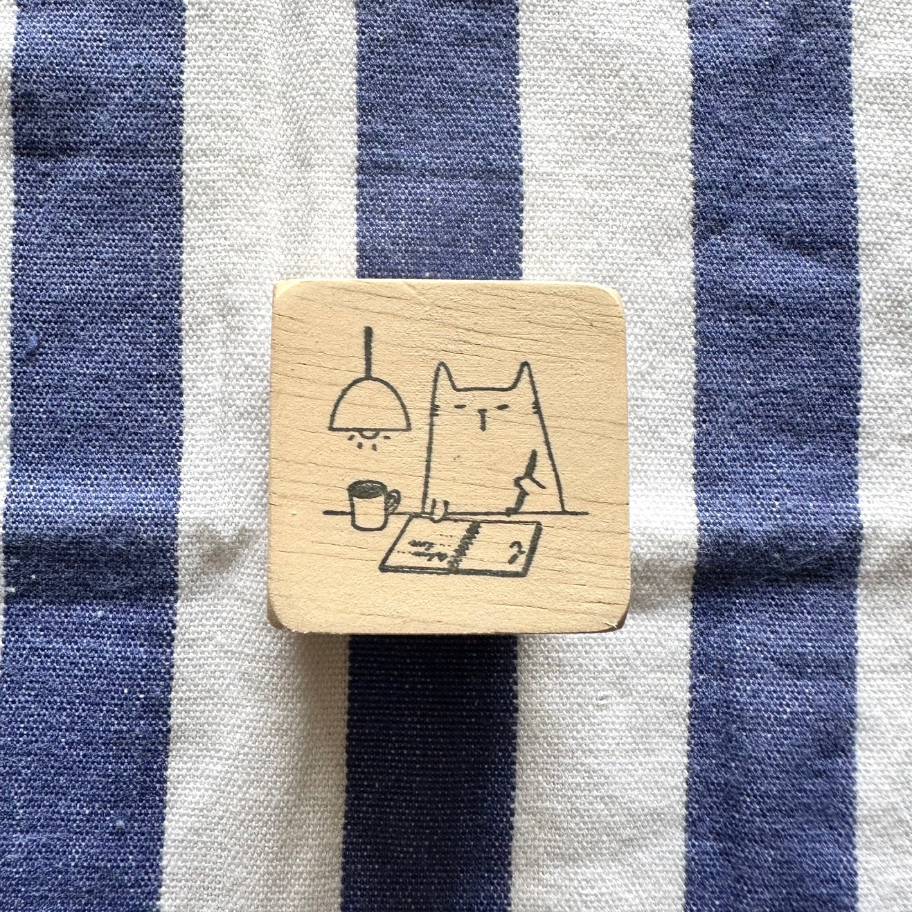 Catdoo Rubber Stamp - Midnight Catligraphy - Image 2