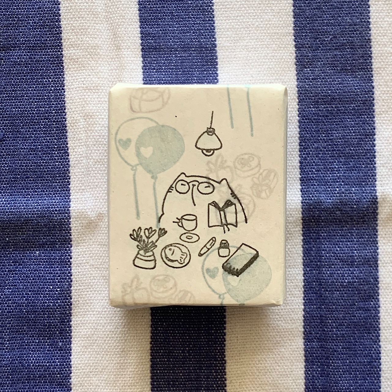 Catdoo Rubber Stamp - My Happy Hour - Image 2