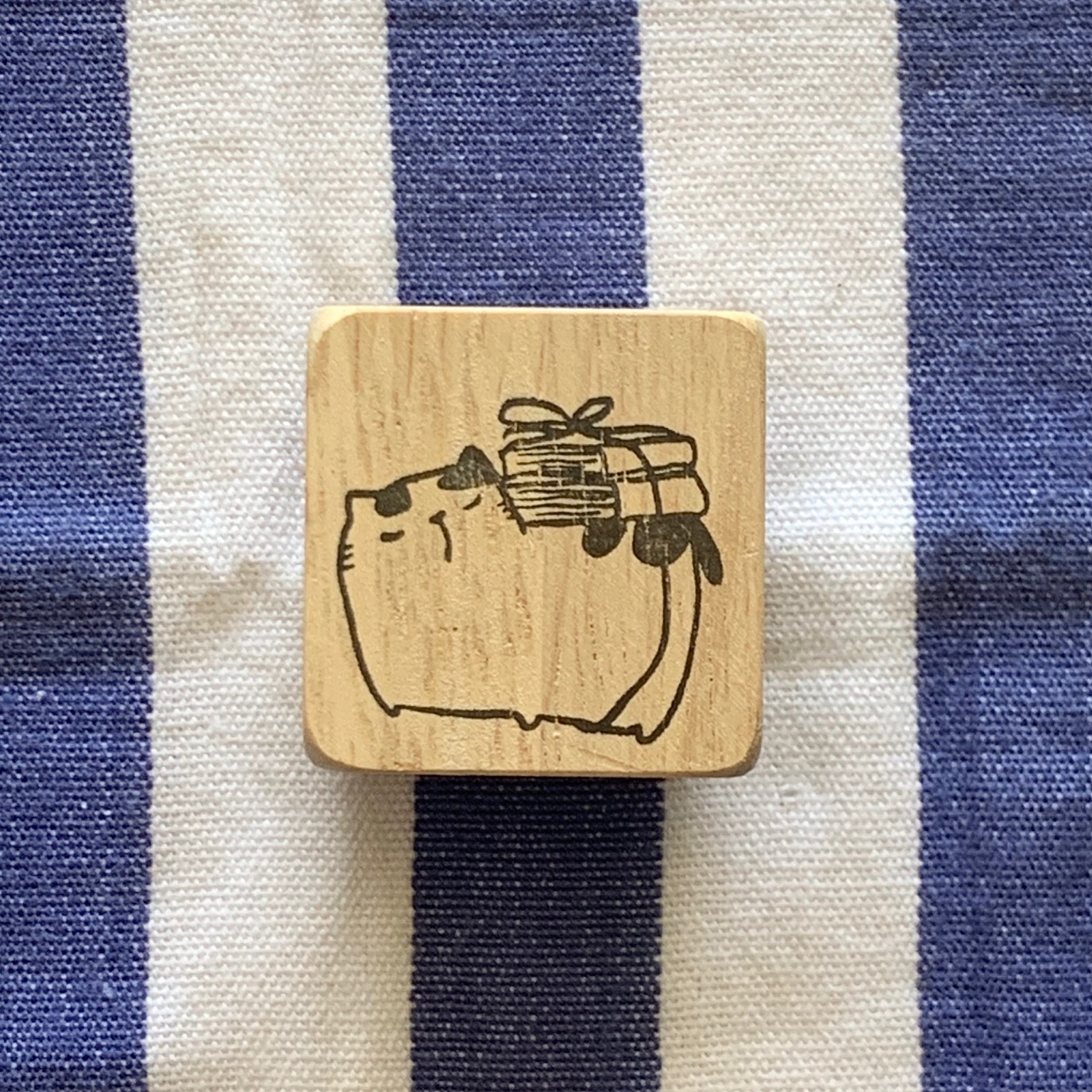 Catdoo Rubber Stamp - Neko & Book Librarian - Image 2