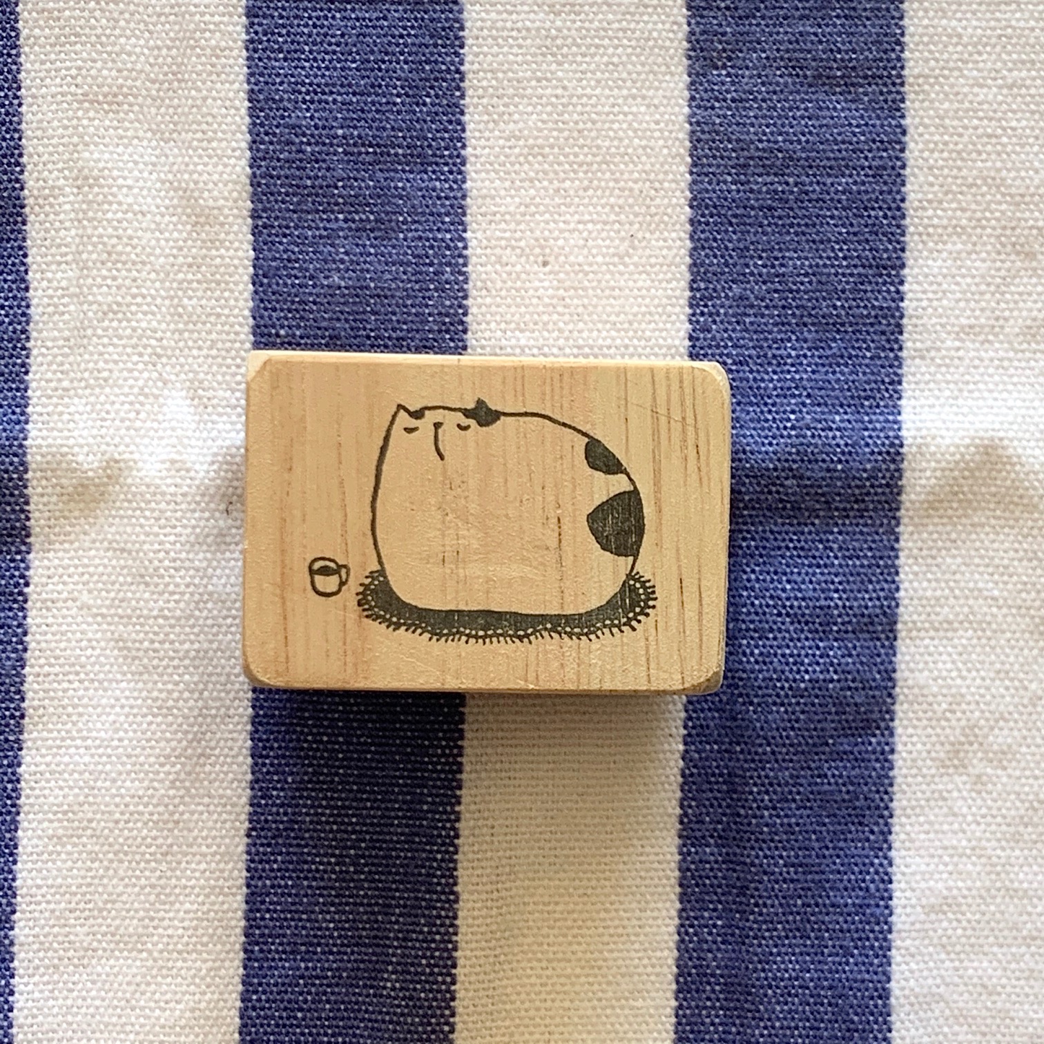 Catdoo Rubber Stamp - Neko Diary Napping - Image 2