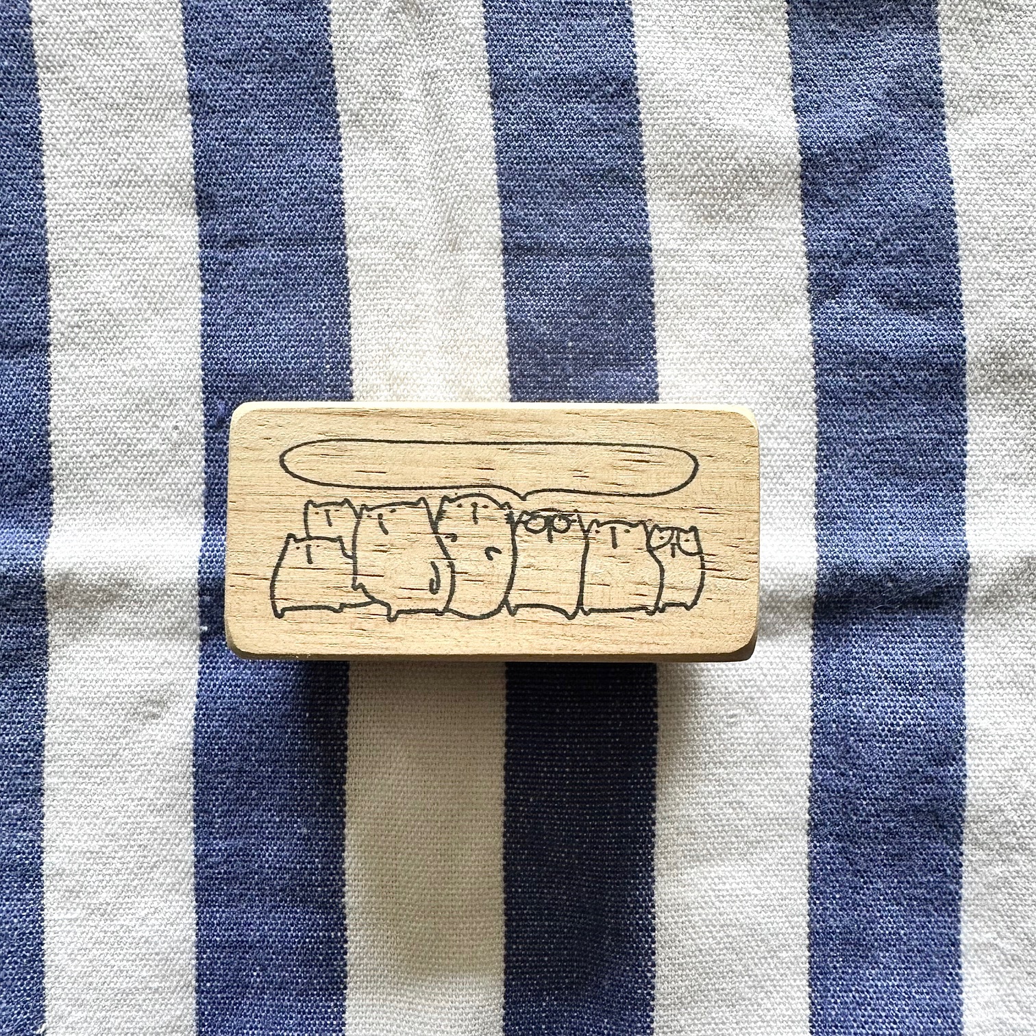 Catdoo Rubber Stamp - Our Message - Image 2