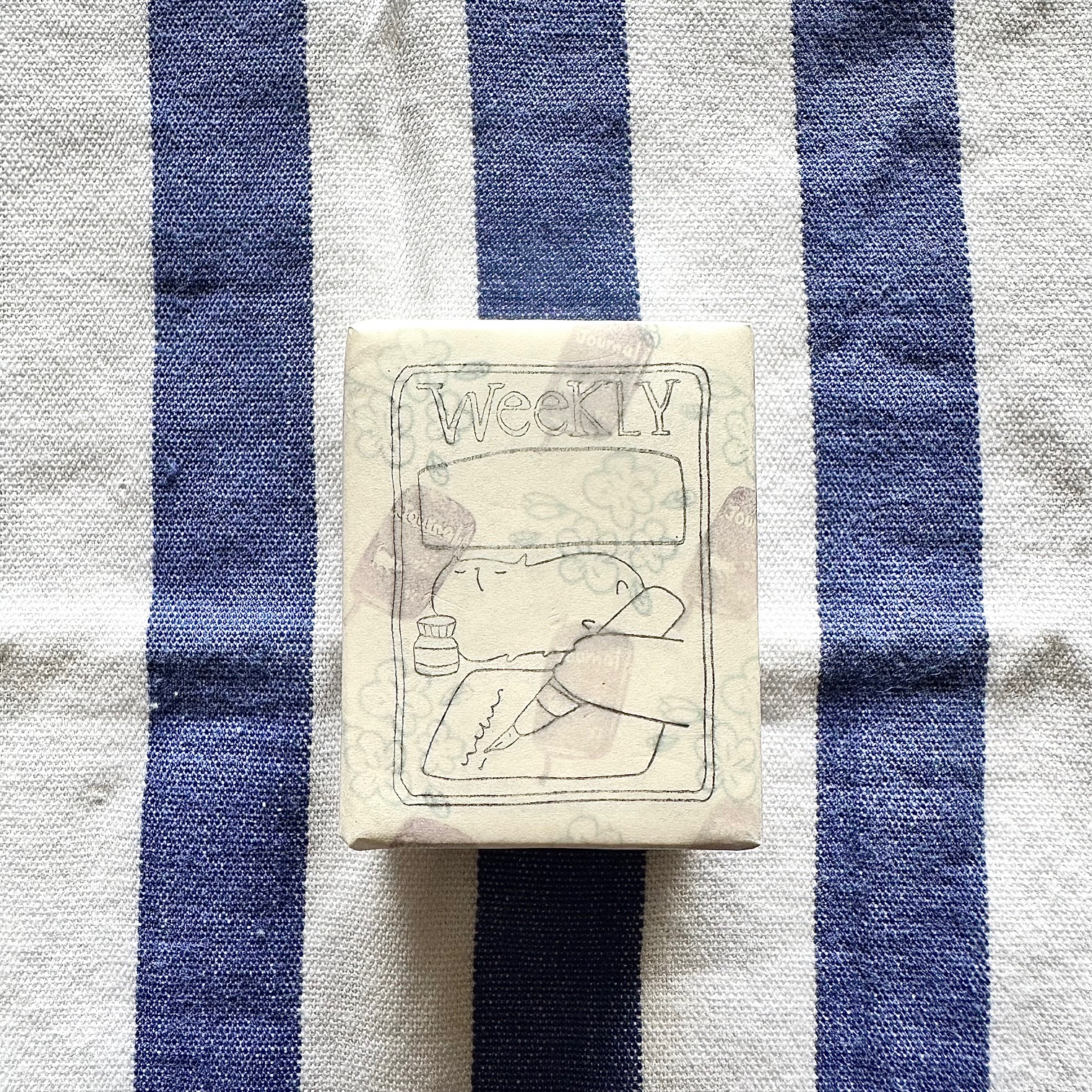 Catdoo Rubber Stamp - Weekly Label - Image 2