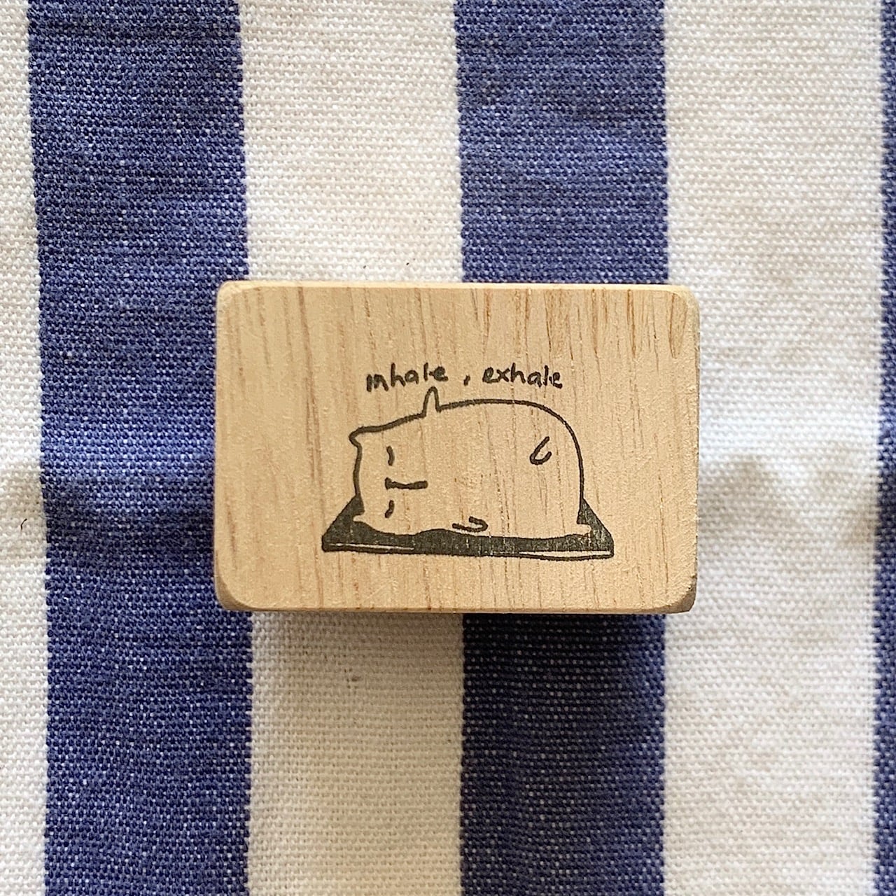 Catdoo Rubber Stamp - Yoga Inhale, Exhale - Image 2