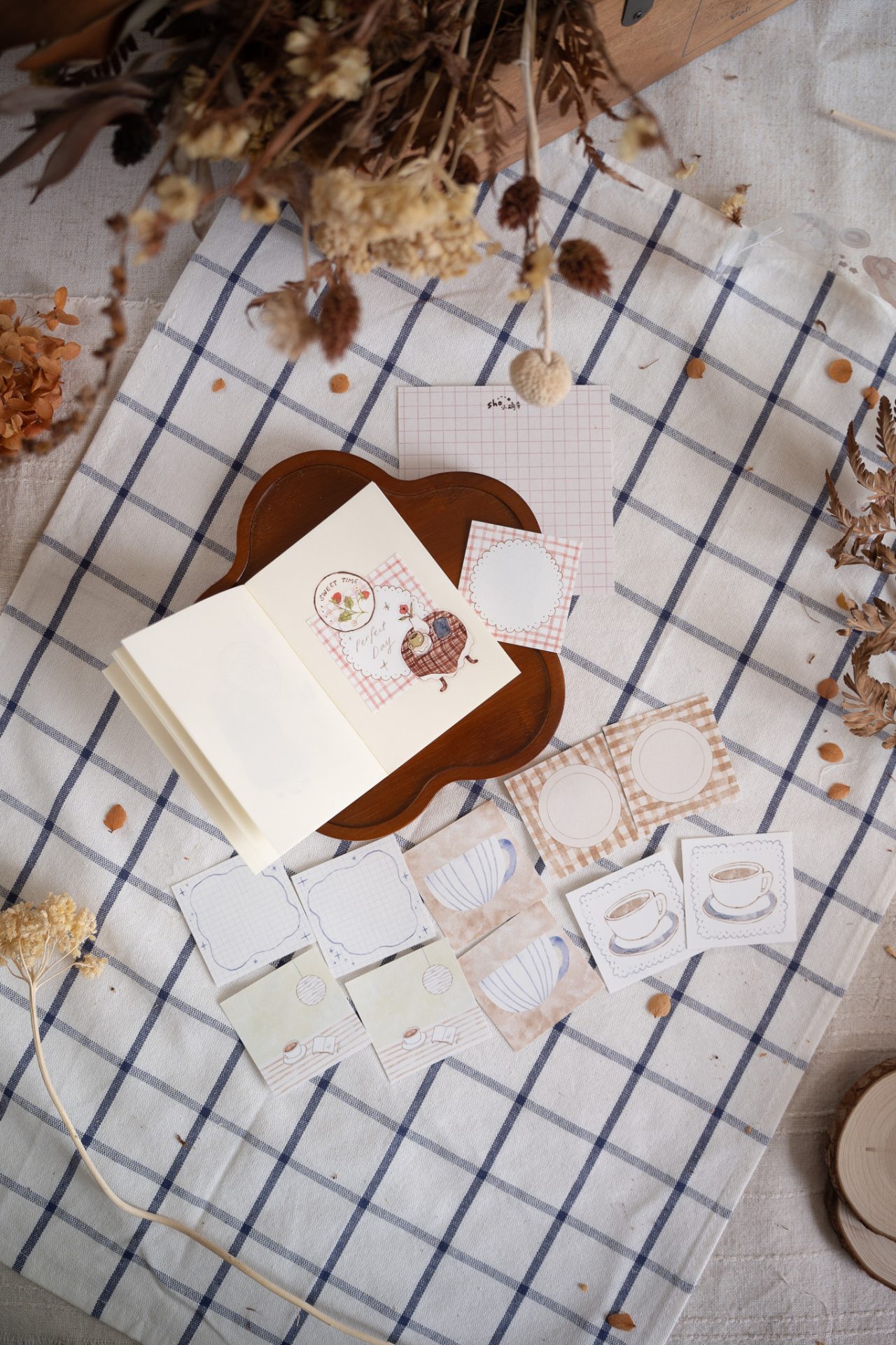 Sho Little Happiness Stamp Memo Paper - Cozy Days