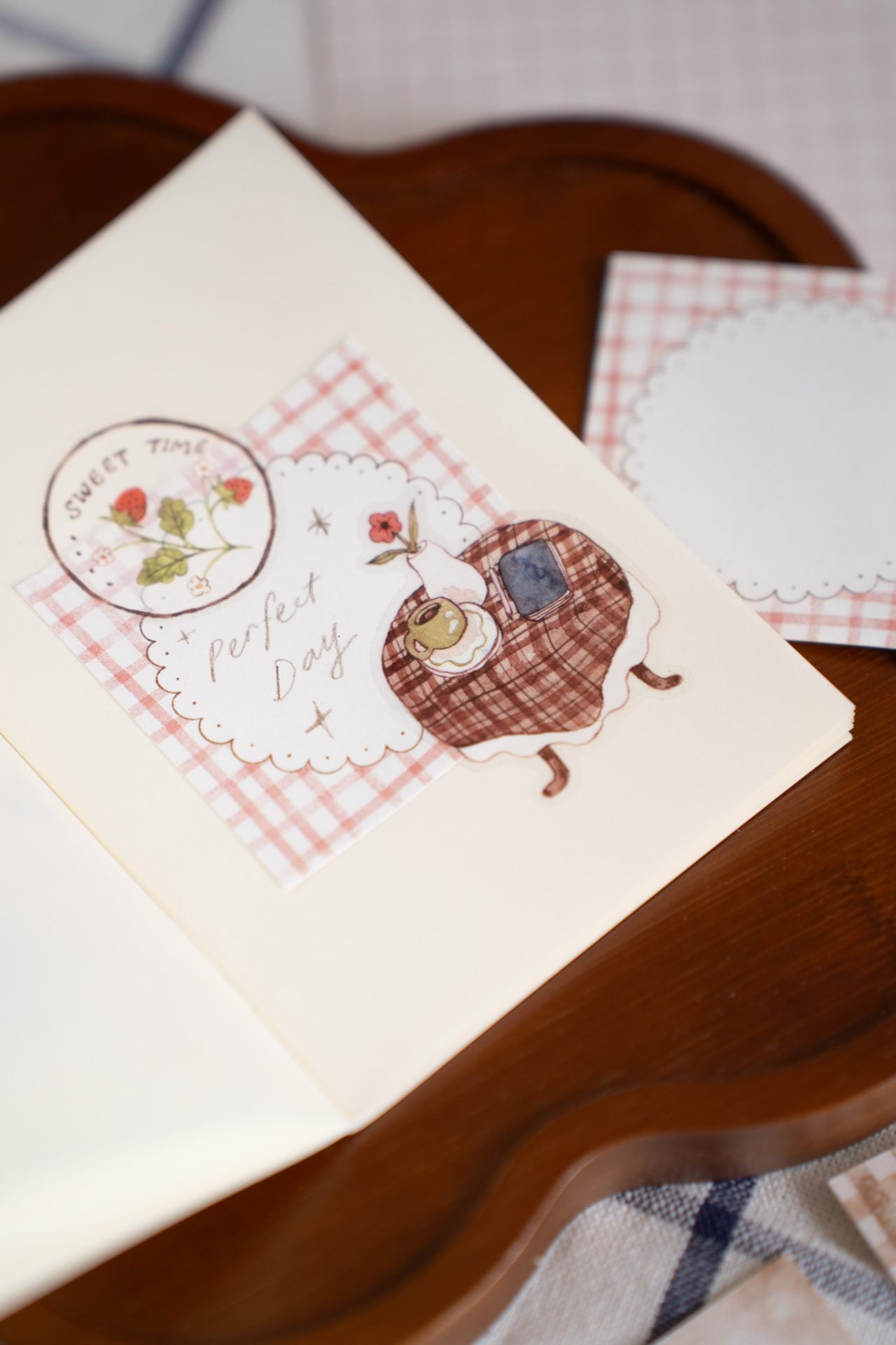 Sho Little Happiness Stamp Memo Paper - Cozy Days