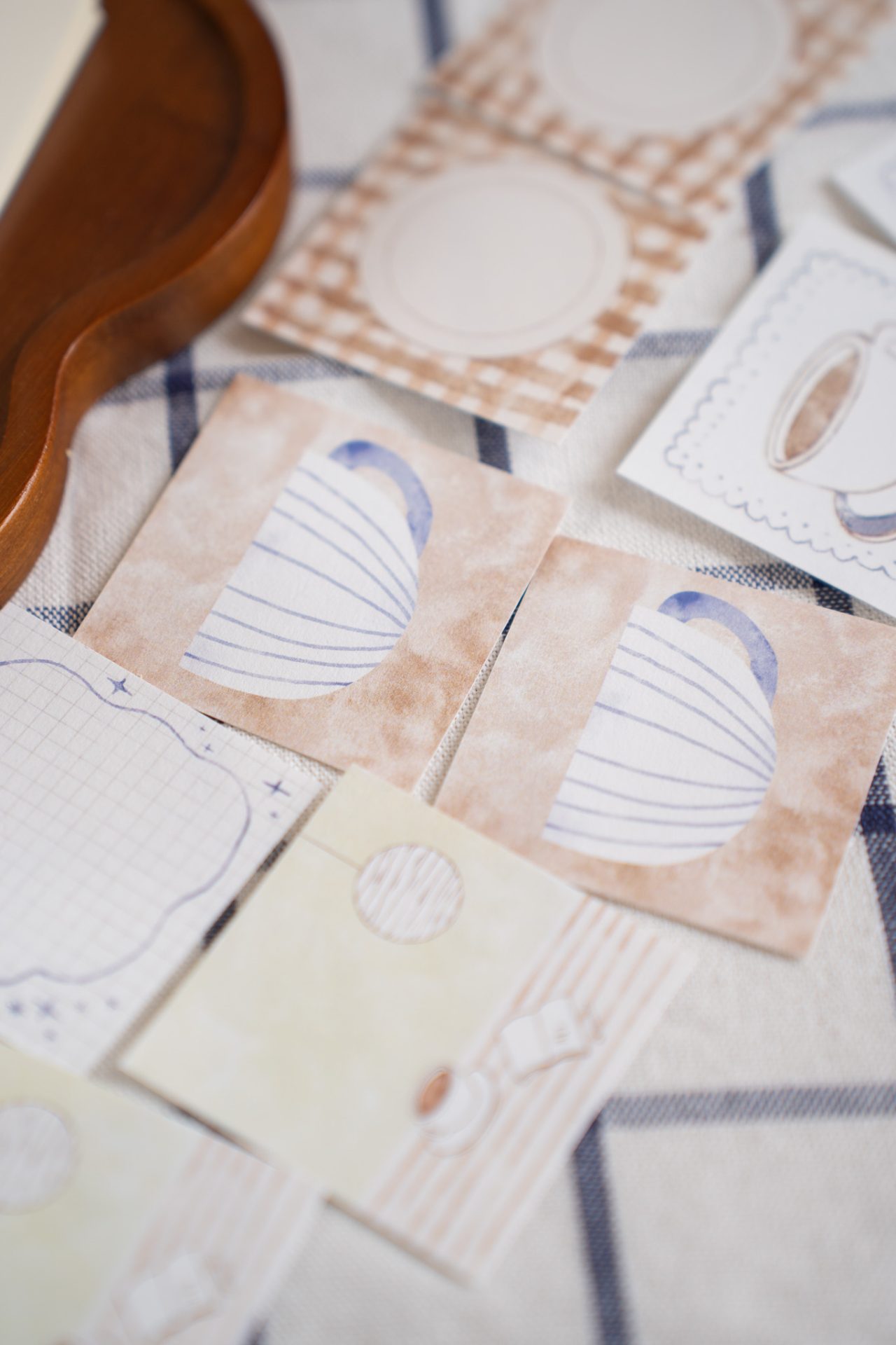Sho Little Happiness Stamp Memo Paper - Cozy Days