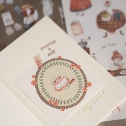 Sho Little Happiness PET Stickers - Coffee Days