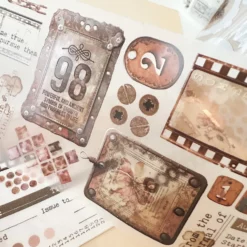Journal Pages PET Tape - Vintage Ephemera - Image 9