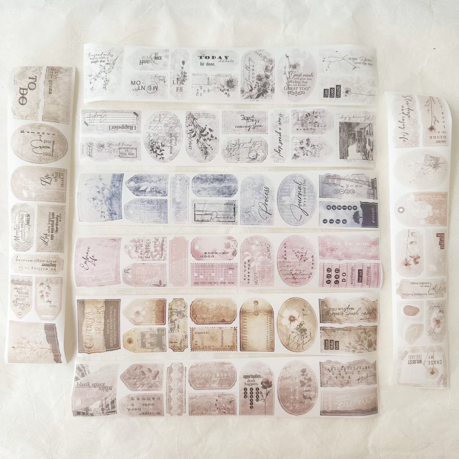 Journal Pages Tape - To Be Continuous (washi and PET)