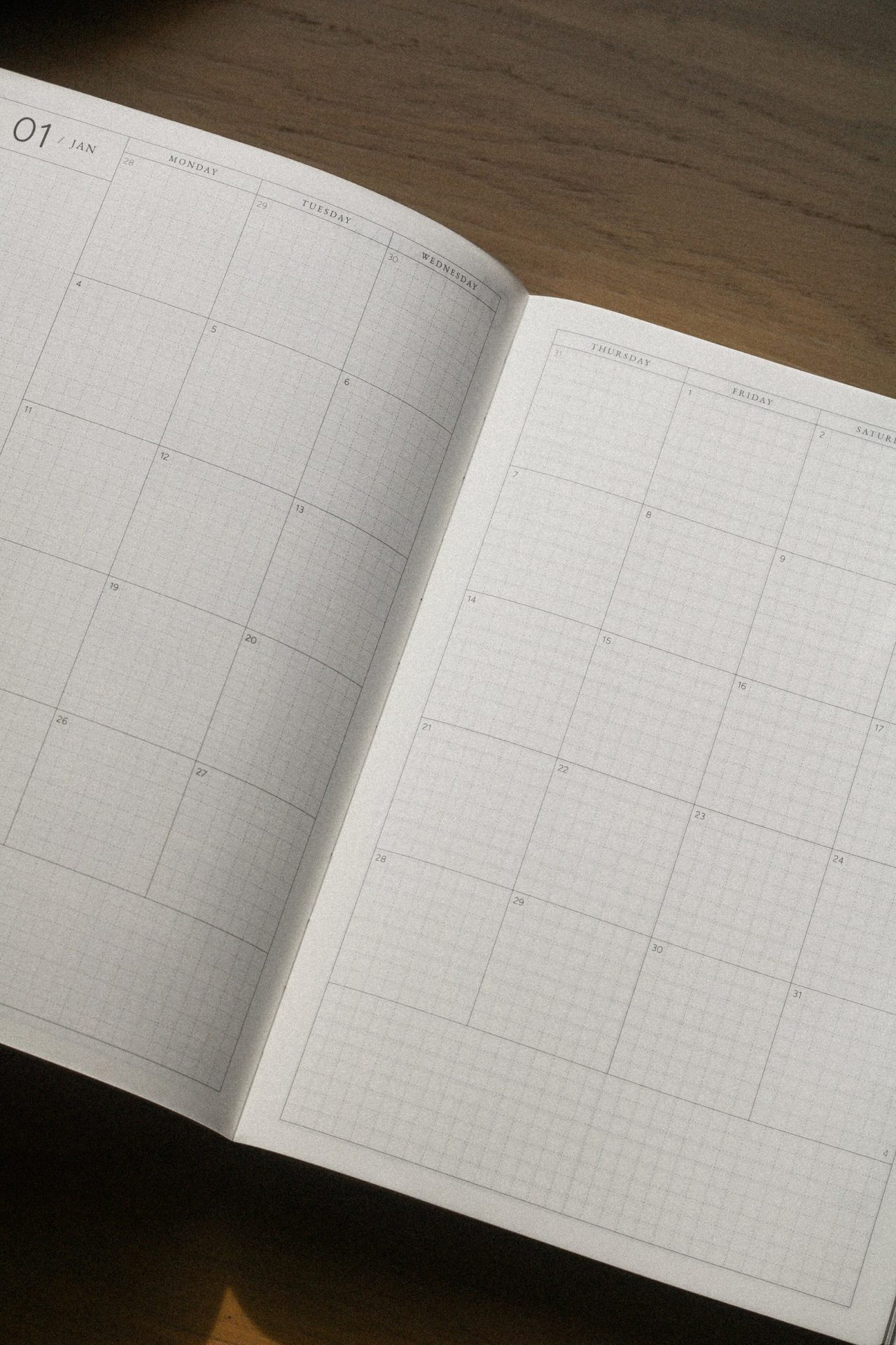 Faded Chronicle 2027 A5 Planner Full Year