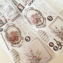Journal Pages PET Tape - Vintage Ephemera - Image 10